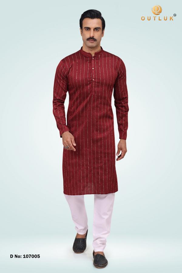 Outluk Vol 107 Ocassion Wear Mens Kurta With Pajama Collection